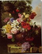 unknow artist Floral, beautiful classical still life of flowers.097 painting